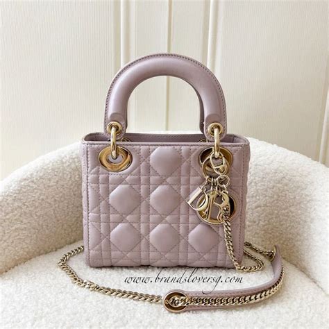 mini lady dior iridescent pink|dior drawstring pouch.